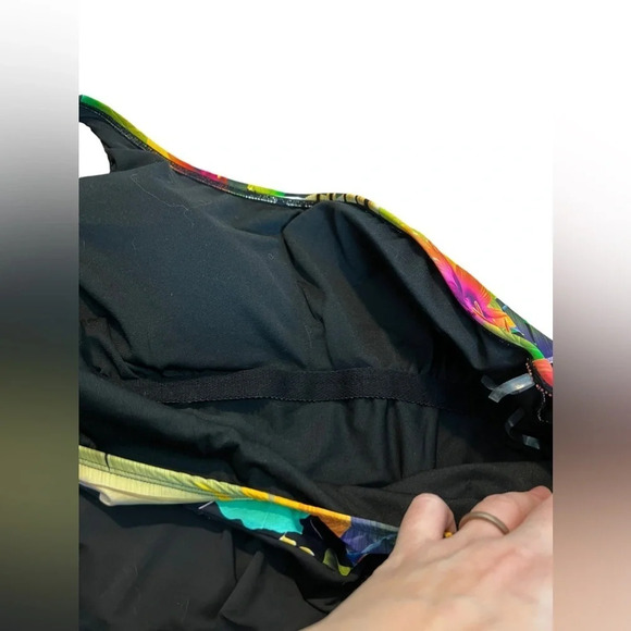 Mynah • Tropical One Shoulder 1 Piece Swimsuit - Picture 8 of 8